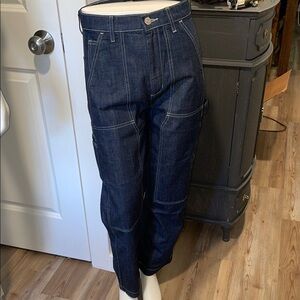 Dark Edwin Straight Leg Cargo Jeans